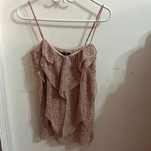 * LIKE NEW * tank top with ruffles